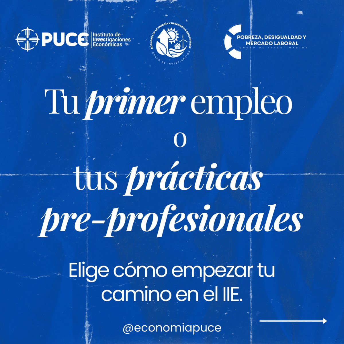 Investigaciones Económicas PUCE tweet media