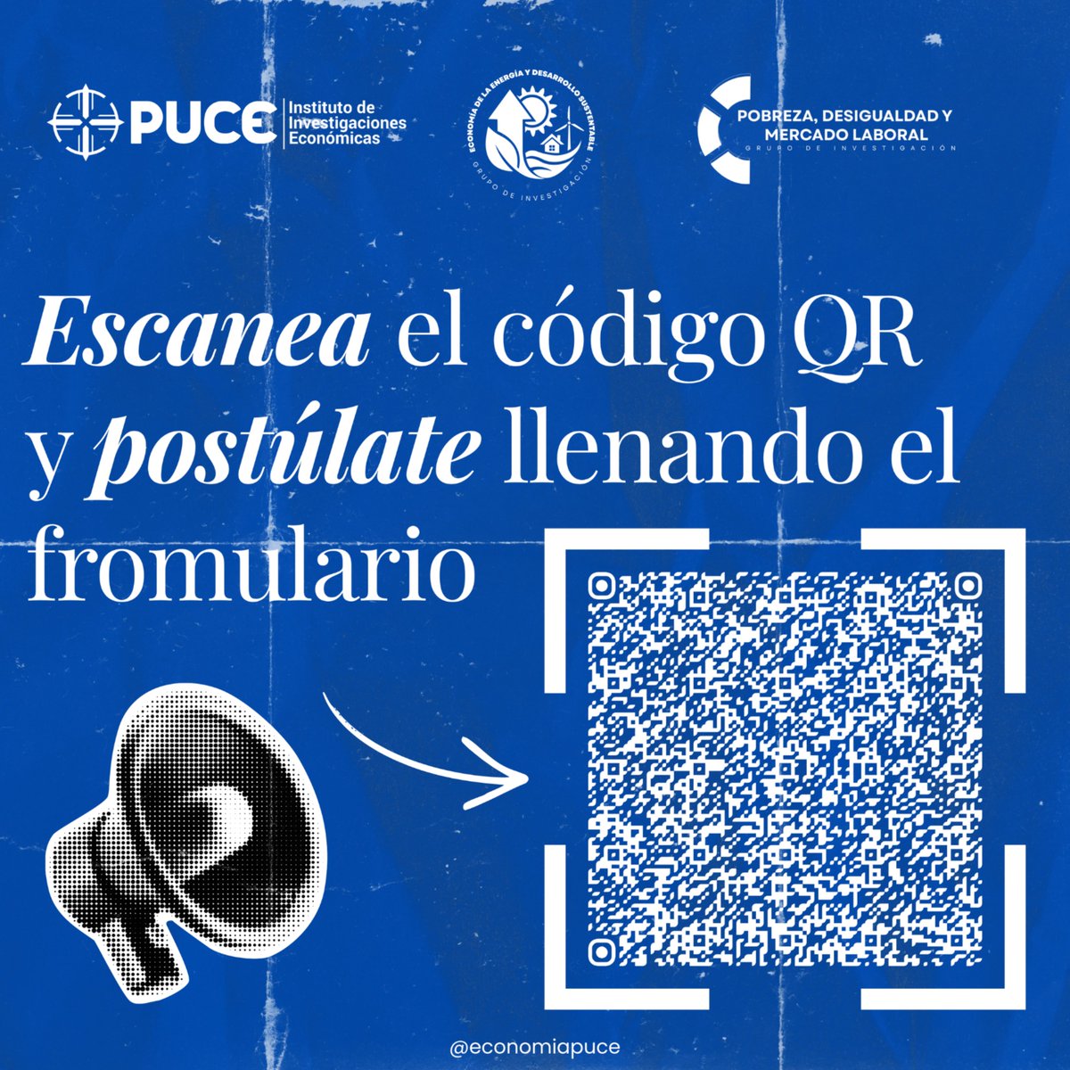 Investigaciones Económicas PUCE tweet media