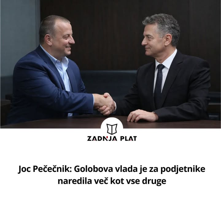 "Objavo nam je poslal naš zunanji dopisnik Joc Pečečnik, in jo objavljamo nespremenjeno. Priznajte: Joc ima smisel za humor!" #podjetniki #joc #pečečnik #golob #vlada #podejtje #davki #prispevki #kriza #komunizem #socializem