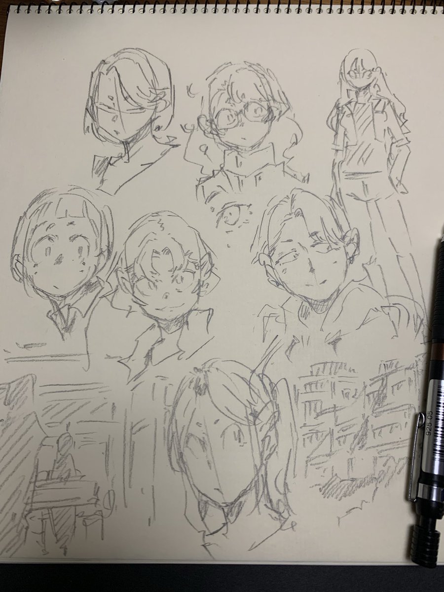 考える作業は紙と鉛筆の方が足並みが揃う感覚があってよい 