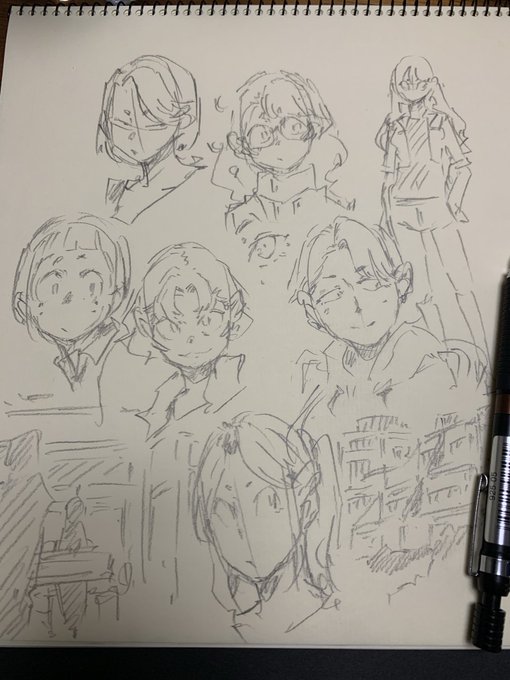 考える作業は紙と鉛筆の方が足並みが揃う感覚があってよい 