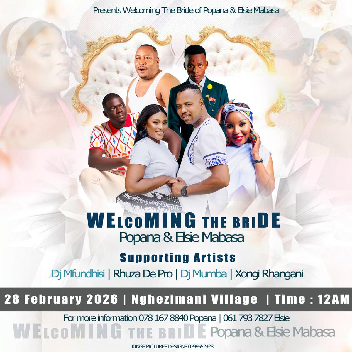 DjMumba's tweet photo. Welcoming the Bride 28 February 2026 @Nghezimani #Xingavila https://t.co/tOMsEchUyW