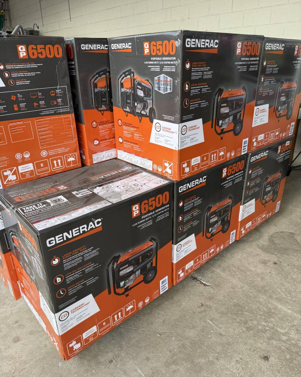 GoodAceHdwe's tweet photo. 🕗 Store Update – Today’s Hours: 8:30 a.m. – 4:30 p.m.
Currently in stock:
• Gas cans
• Generators
• Indoor electric heaters
• Kerosene &amp; diesel torpedo heaters
• Chainsaws, chains &amp; bar oil
• Firewood &amp; fire logs
• Plumbing fittings &amp; supplies
🚚 Truck expected today... https://t.co/WvMS4nueCJ