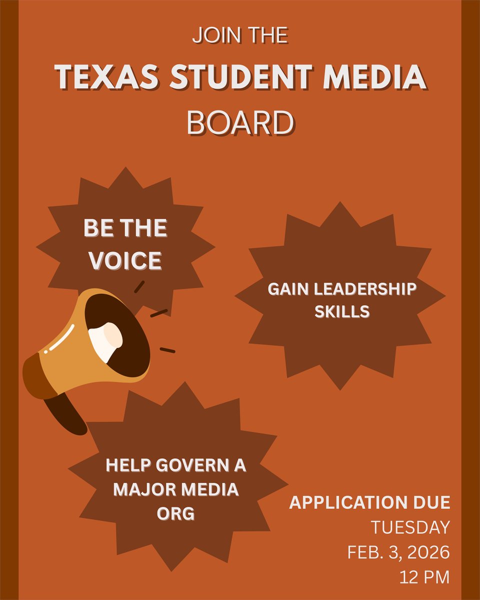 Texas Student Media tweet media