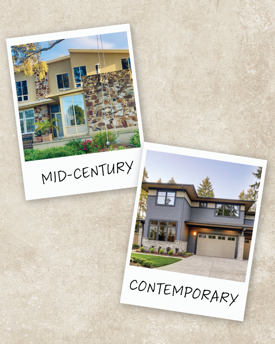 Modern homes prove simplicity can still make a statement. With clean lines and bright spaces, these styles offer a light, natural feel.   

Want more home style inspiration? Check out our article: spr.ly/6019ClcMT