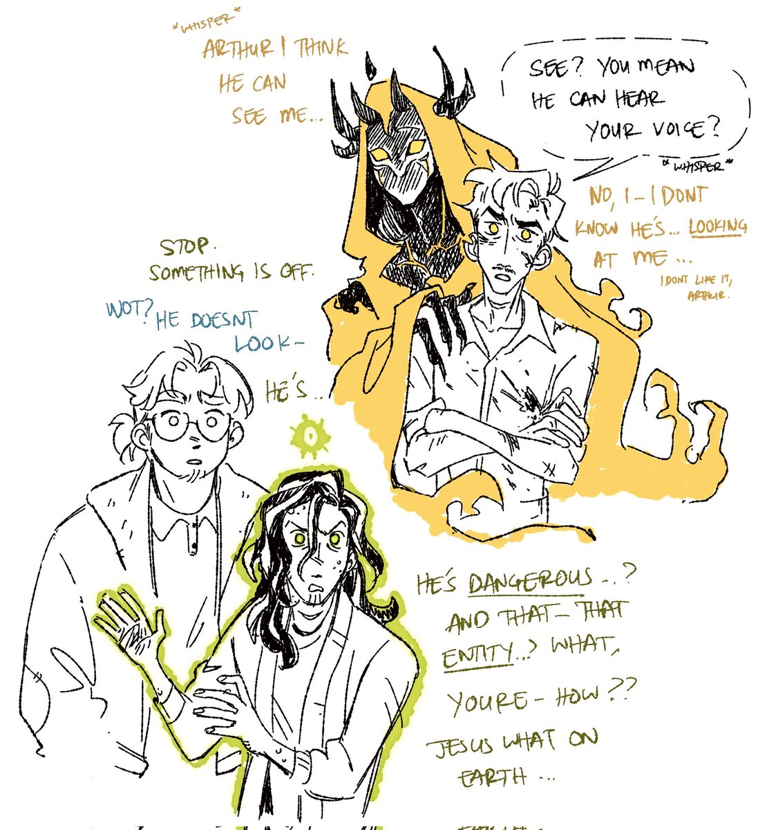 gunstellations's tweet image. i had too much fun drawing this
#malevolent #themagnusarchives