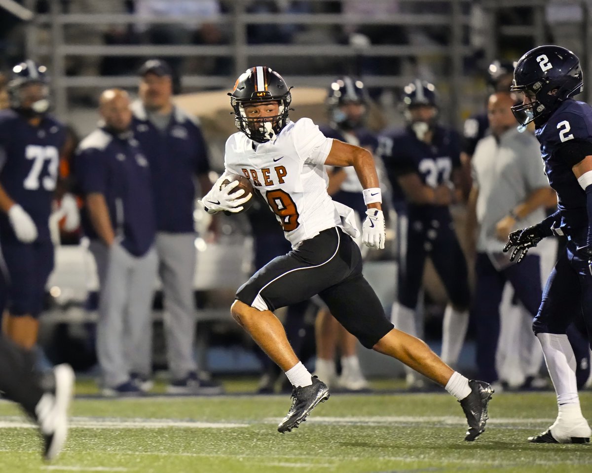 CPRamblers's tweet photo. Congratulations to Prep senior Gavin Easter. He has committed to play football next season at @IUPfootball on scholarship. Recruited as a defensive back, Easter is coming off a season in which he had 24 tackles, five pass defended and a blocked kick. https://t.co/36GDfgvjRy