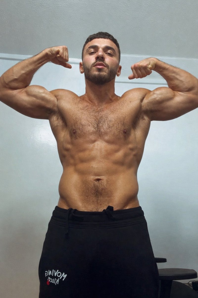 These arms don't lift for free. Send tribute or keep scrolling, wallet boy