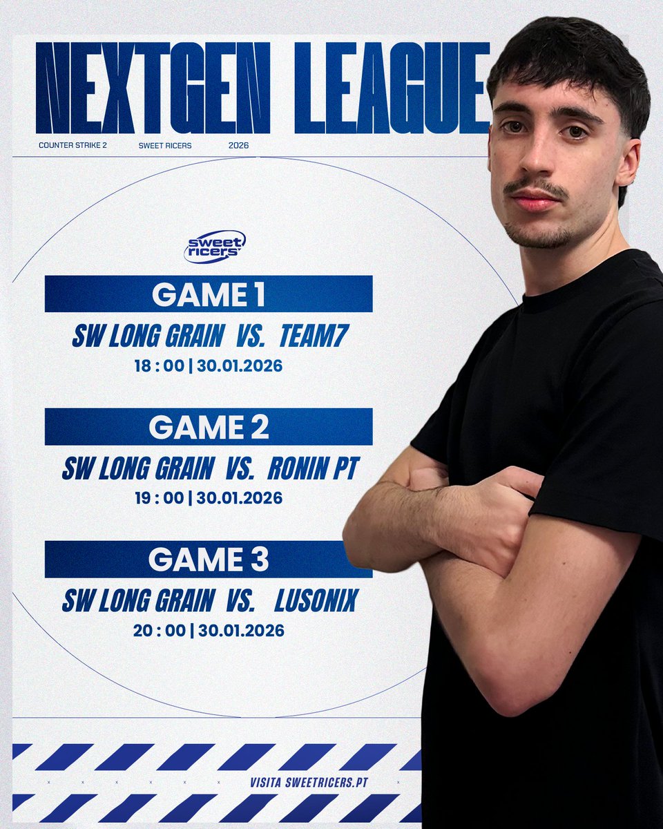 Dentro de momentos a equipa #LongGrain irá jogar na #NextGenLeague 

twitch.tv/undergroundesp…
twitch.tv/PascoalCantAim