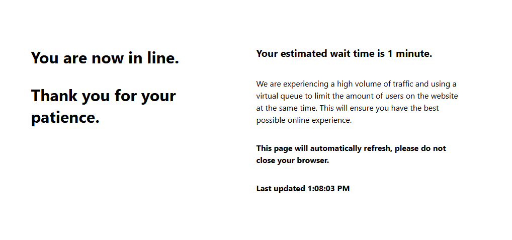 You know the sell-off is huge when the silver price page on Apmex is showing this, holy cow