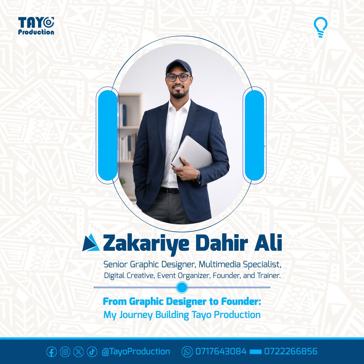 garruun's tweet photo. From Graphic Designer to Founder: My Journey Building Tayo Production.
https://t.co/kWOSGiEHqL https://t.co/kTmQgg0CF6