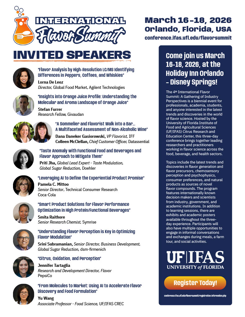 UF Florida Chemical Senses Institute tweet media