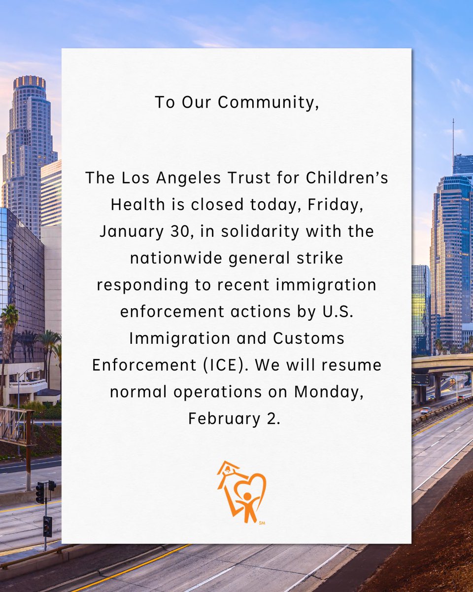 The Los Angeles Trust for Children's Health tweet media