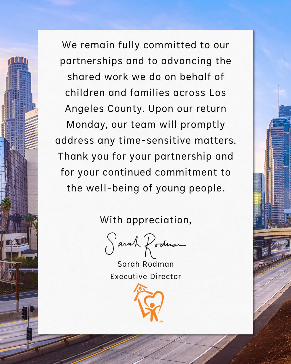 The Los Angeles Trust for Children's Health tweet media