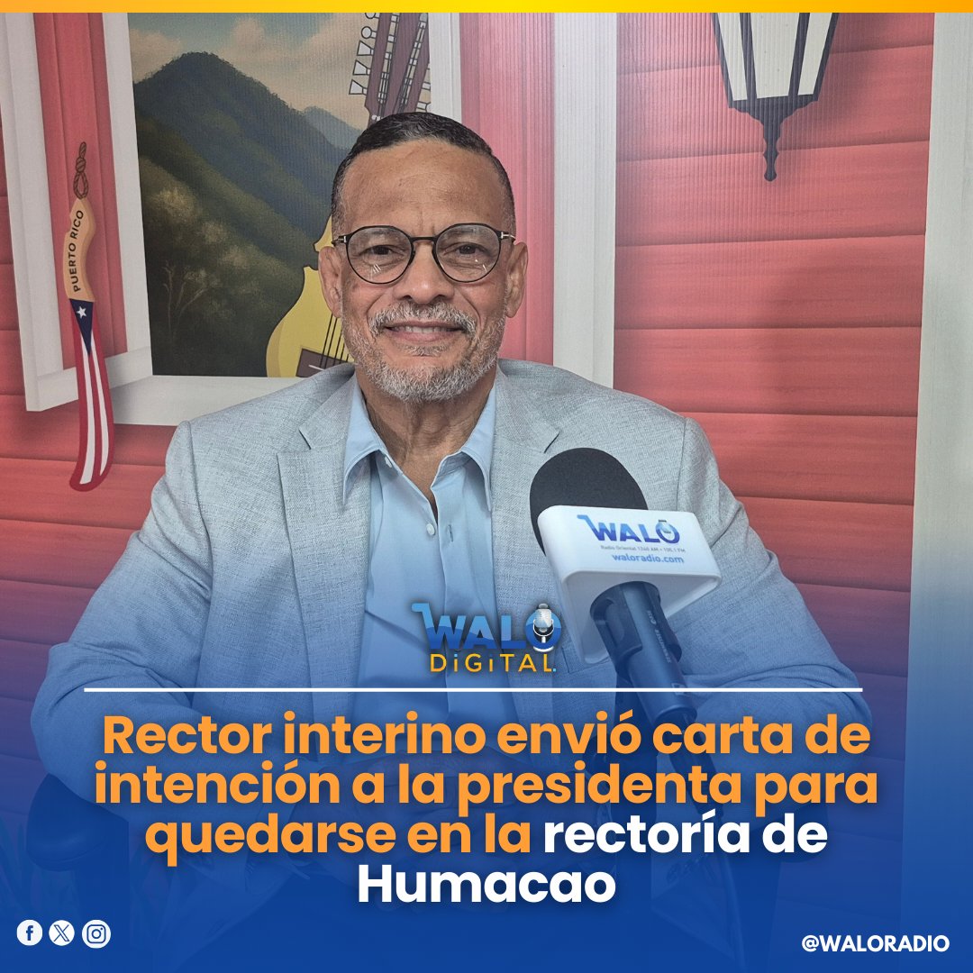 waloradio's tweet image. [AUDIO] Mojica Rodríguez fue nombrado interinamente en medio de una situación de insatisfacción de los diversos sectores universitarios. #UPRH

Para detalles:  waloradio.com/2026/01/30/rec…