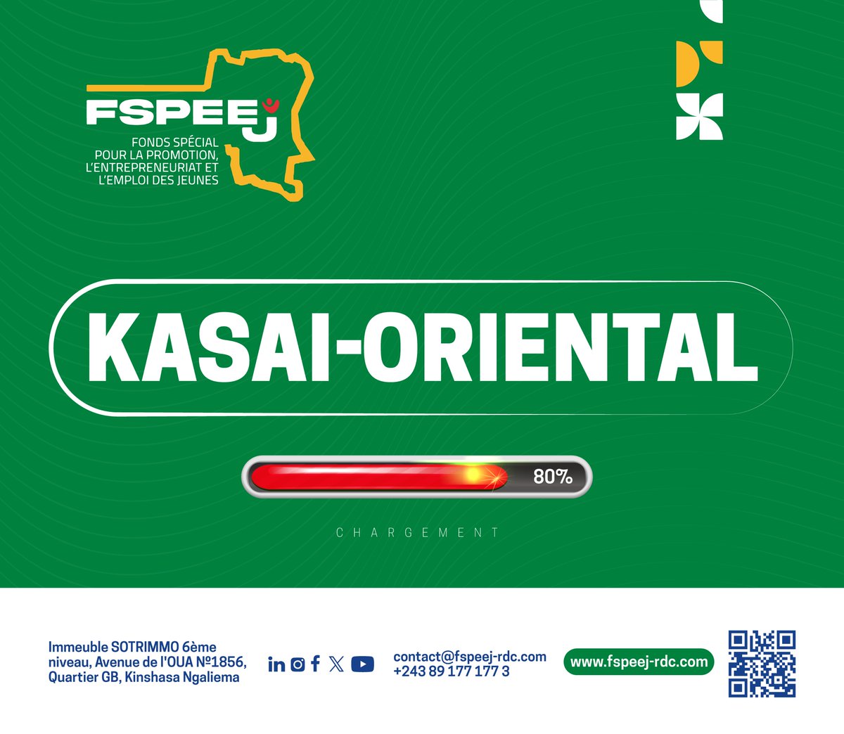 Fonds Spécial pour la Jeunesse FSPEEJ-RDC tweet media