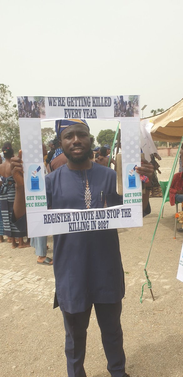 Your PVC your voice, get your pvc Now.
PVC registration  is ongoing.