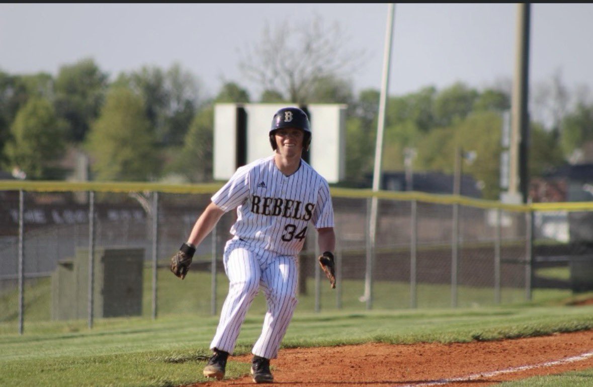 BoyleCoBaseball's tweet photo. Congratulations to Rebel Baseball Alumni Blake Russell! He graduated from the Kentucky State Police Academy today. We are very proud of Blake. One of the hardest workers on and off the field that I have had the opportunity to coach. #Class106 #ThinGrayLine #KSP https://t.co/Rxg8Im2zo0