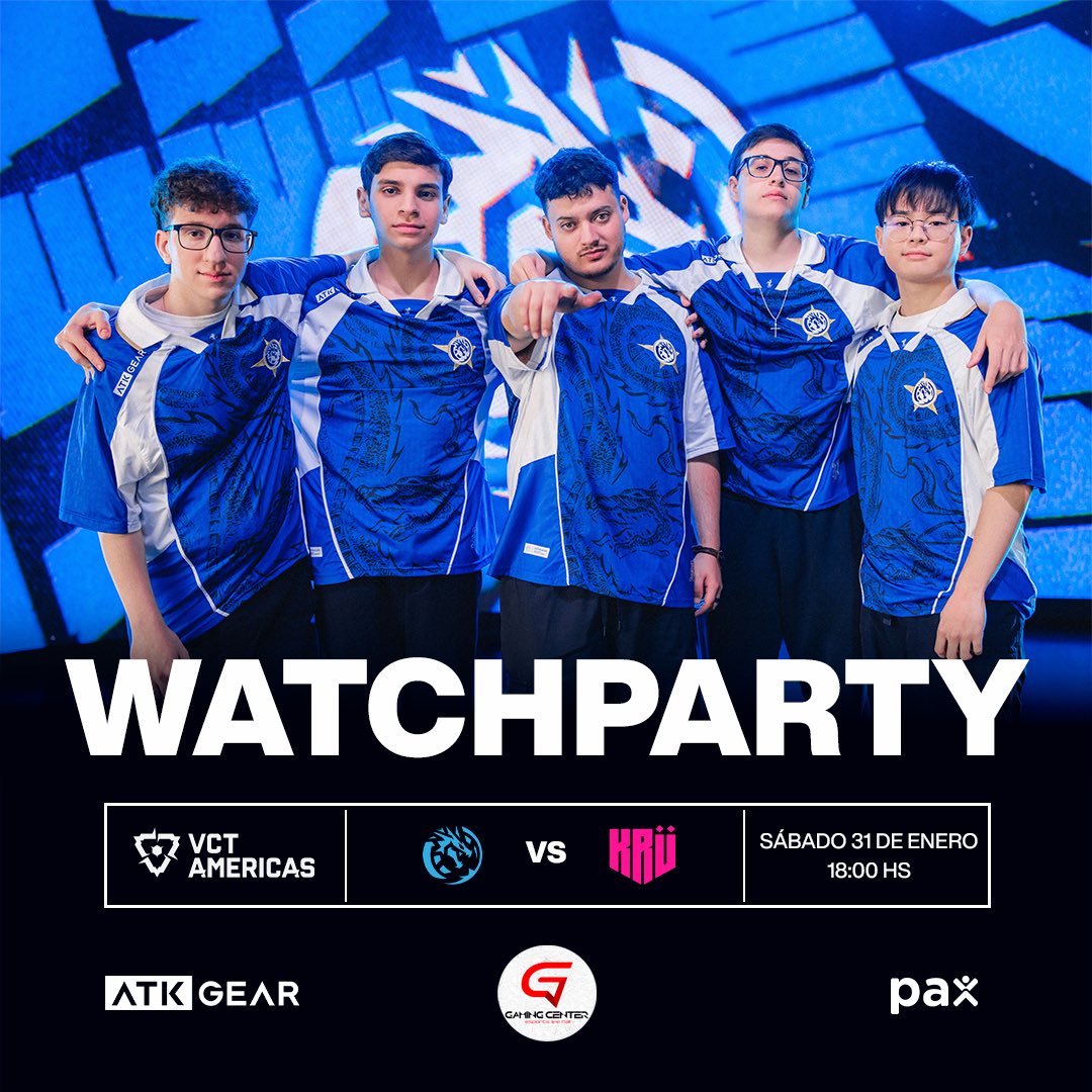 ¿Nos extrañaban?

Nos vemos este sábado para la primera Watchparty presencial del año

🆚 <a href="/KRUesports/">KRÜ</a> 
📍GamingCenter (CDMX)
⏰ 18:00

Vayan a registrarse que el cupo es limitado

Link en los comentarios 👇

#goLEV #VCTAmericas