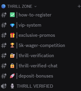 AceSlots's tweet photo. We just launched our Thrill VIP & Bonus System! 
✅$5.000 Wager Leaderboard till the 15th of february 
✅VIP Rank Up Rewards up to $4.385
✅Exclusive FIRST time deposit bonuses 
+ Enjoy the highest Lossback and best VIP treatment in the industry  
Vips open a ticket in our discord!
https://t.co/tEkZPGpgE3