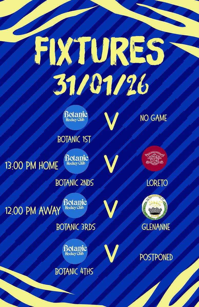 Botanic Hockey Club tweet media