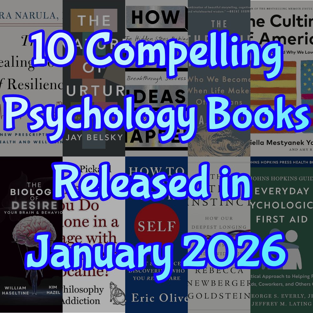 Bal_Achievement's tweet image. Psychology meets culture, biology, ethics, and healing in these 10 compelling new titles released in January.
Read the full reviews at:
balancedachievement.com/psychology/10-…