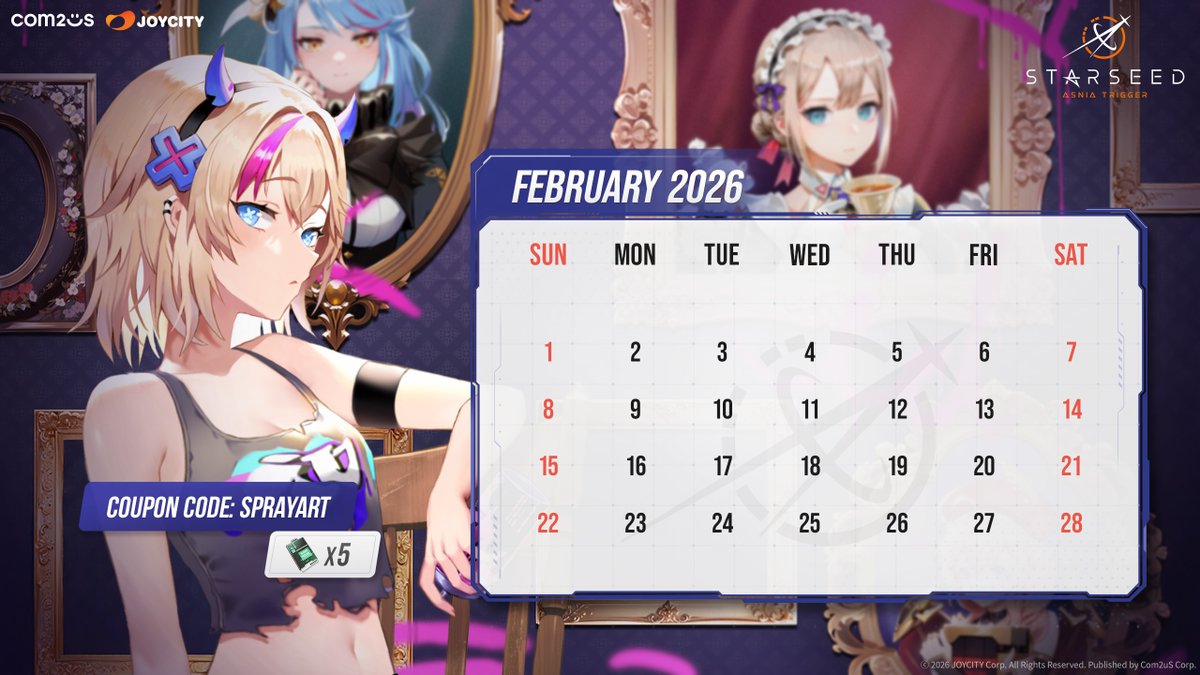 STARSEED_GLOBAL's tweet image. Hello, Architects! 📢

We have prepared Digital Goodies in hopes that you make pleasant memories in Asnia this February.

Take a look and enjoy a wonderful month ahead!

community.withhive.com/starseed_gb/en…

Enjoy!

#starseed #starseedasniatrigger #february