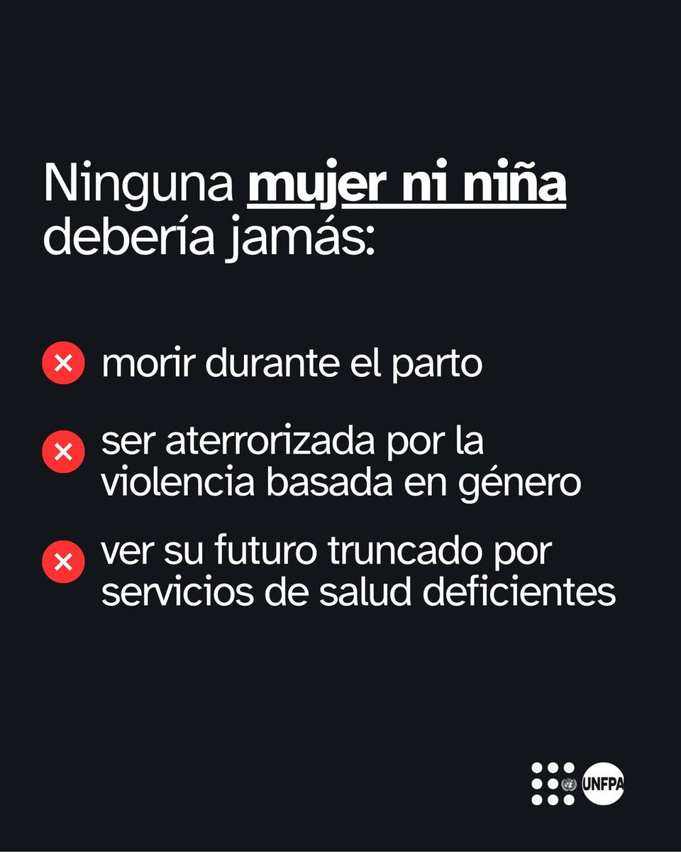Ninguna mujer debería morir por causas prevenibles.
Ninguna niña debería vivir con miedo.
Ninguna persona debería ser ignorada al pedir ayuda.

Sin embargo, estas injusticias siguen ocurriendo cada día.

La negación de los derechos sexuales y reproductivos es una forma de