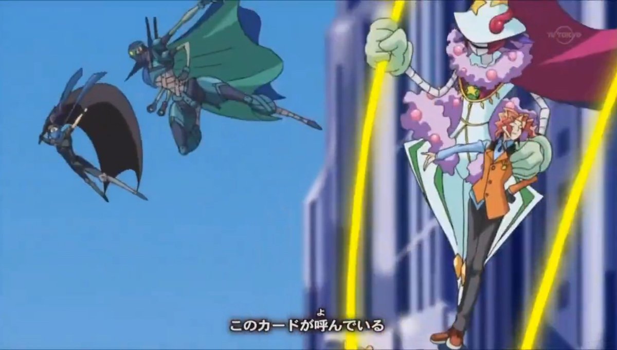 Ich mag, wie jeder sein Monster nutzt, um den Fall abzubremsen. 

Außer Tsukikage. Der gleitet selbstständig und hat das Monster nur zum emotionalen Support draußen.