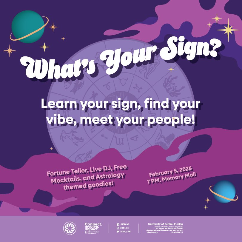 UCF Campus Activities Board tweet media