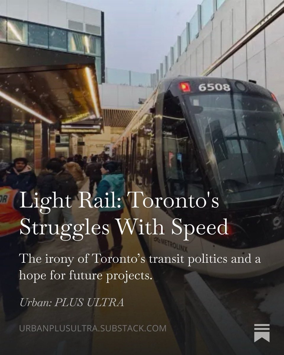Andres_Col_01's tweet photo. 📑🏙️ First article is out! 🙌  Today, we're discussing Toronto's Finch West LRT opening, how we can learn from Waterloo's ION LRT success, and the bigger conversation of prioritizing speed in our generational transit investments!

Take a look below!🚈6️⃣

 https://t.co/0DW9qgnyAQ https://t.co/fAveoT9dtG