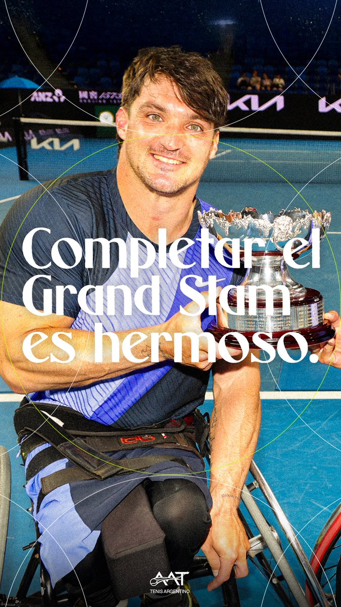 ✅ Australian Open
✅ Roland Garros 
✅ Wimbledon
✅ US Open

😎 <a href="/gustifernandez4/">Gusti Fernandez</a>