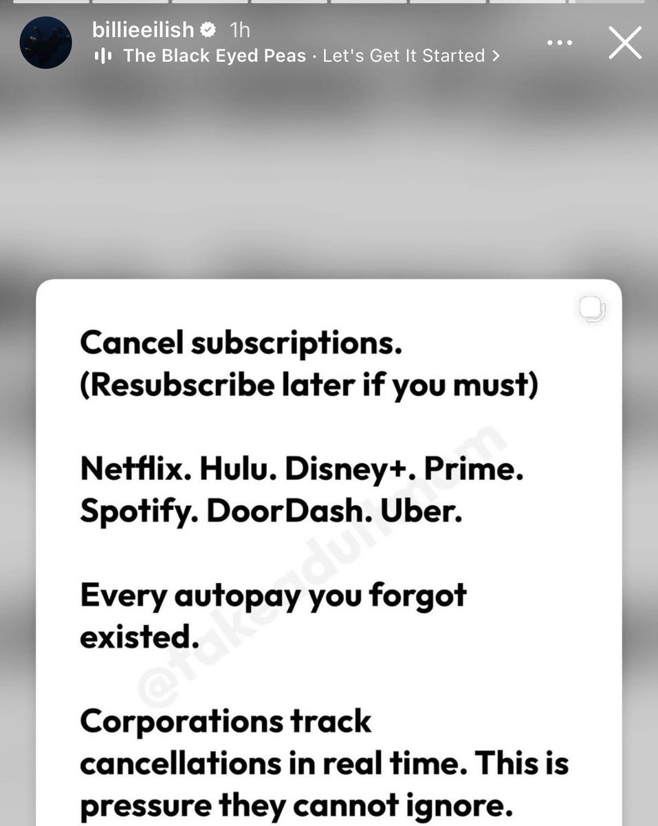 it’s really funny when rich people keep telling everyone what to do “cancel spotify subscription” ok how about you delete your discography from the app first?
