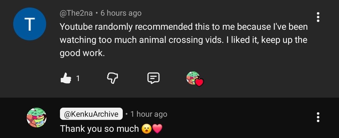 as a small content creator, this comment really made my day 🥹