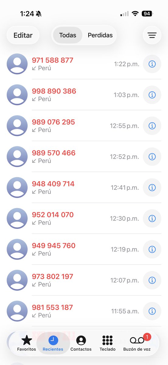 luciaoxenford's tweet photo. 23 llamadas perdidas en 4 horas, @OSIPTEL cúando van a regular esto? https://t.co/JMRVgI6GMT