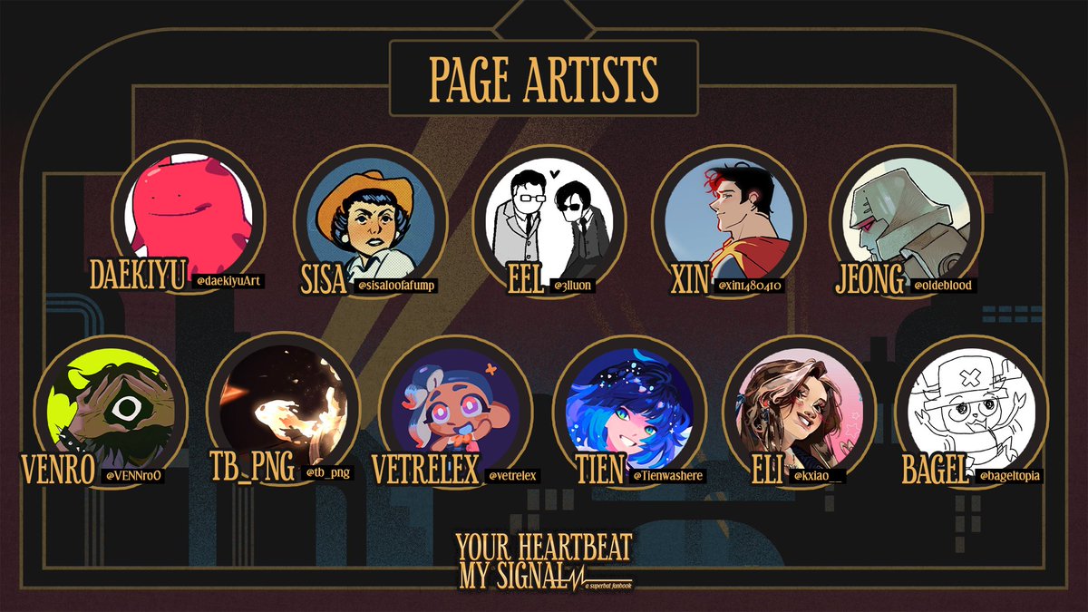 Your Heartbeat, My Signal: A Superbat Fanbook tweet media