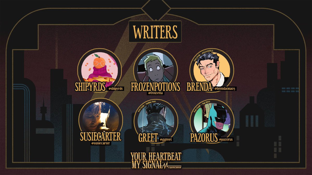 Your Heartbeat, My Signal: A Superbat Fanbook tweet media