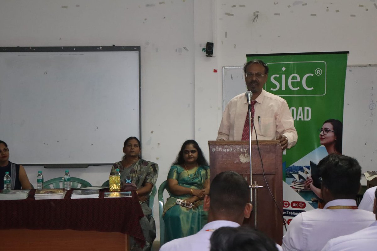 ScottAutonomous's tweet photo. Scott Christian College and SIEC, Trivandrum jointly organized a career guidance program titled International Pathways on 29 January 2026. With 60+ participants, the session was highly motivating and inspired students to explore higher studies and career opportunities abroad. https://t.co/ABL8cJusb5