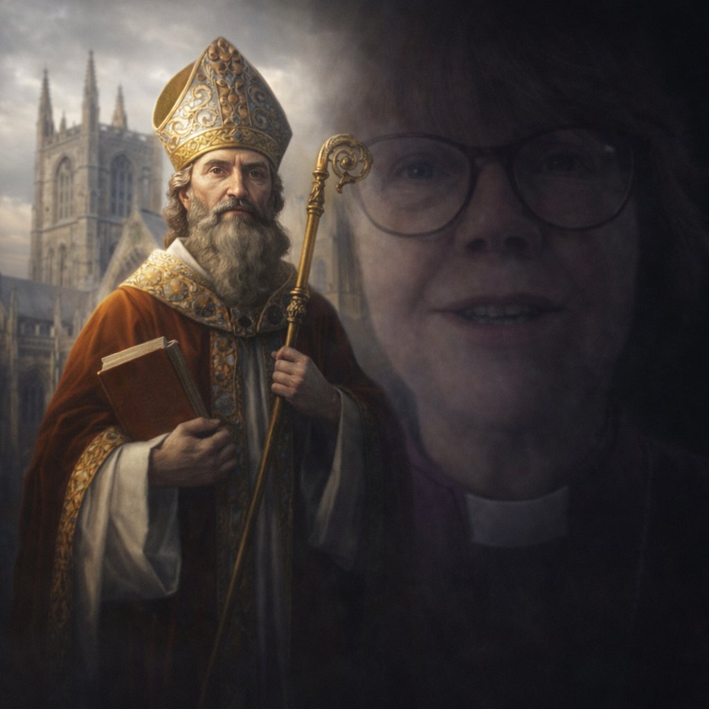 Not my Archbishop. Canterbury is vacant. The modern Church of England isn't the Church of our forefathers.  🏴󠁧󠁢󠁥󠁮󠁧󠁿 

That doesn't mean we can't return back to it.

Christ is King