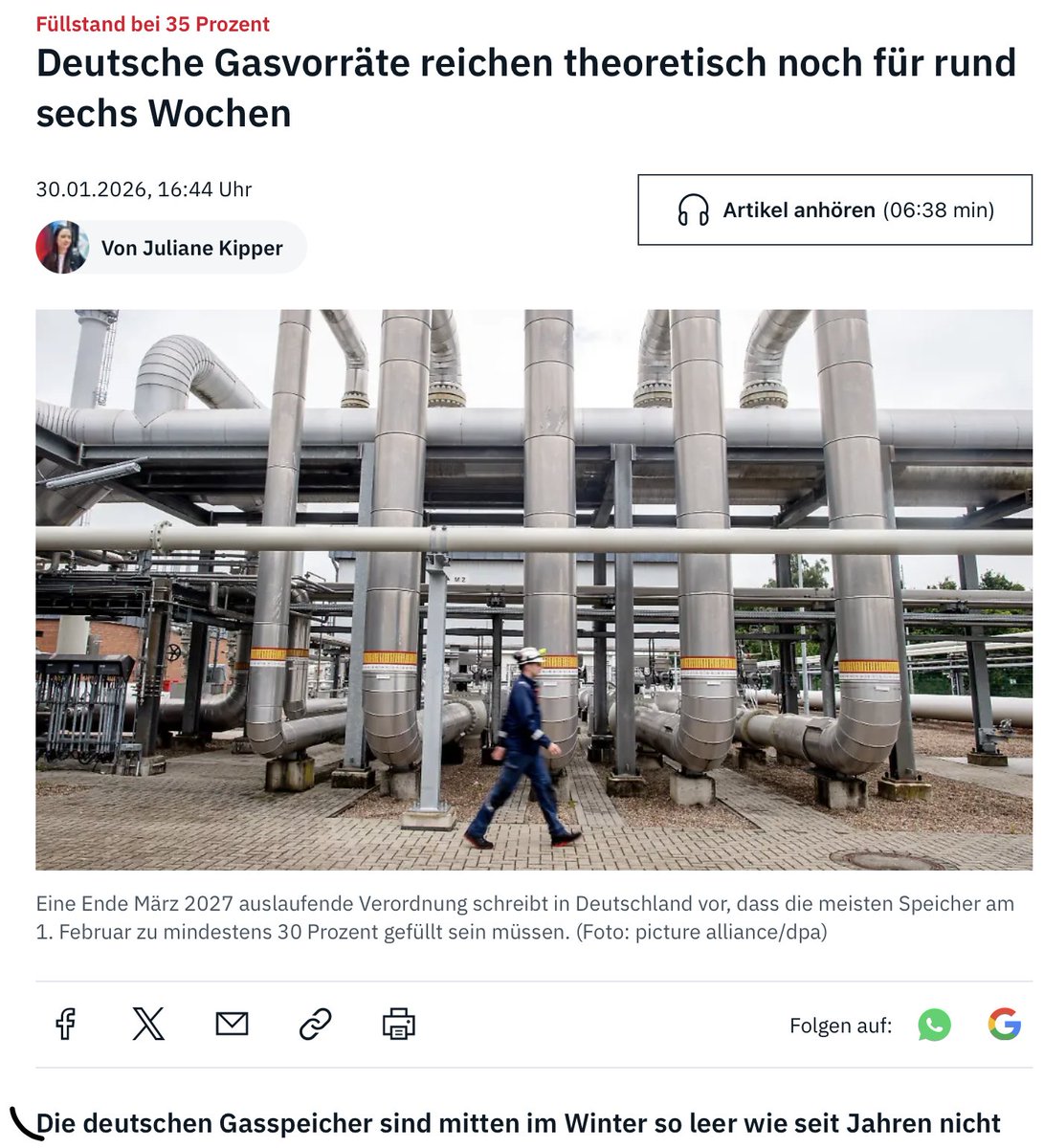 Bravo, Frau Reiche 👏👏👏