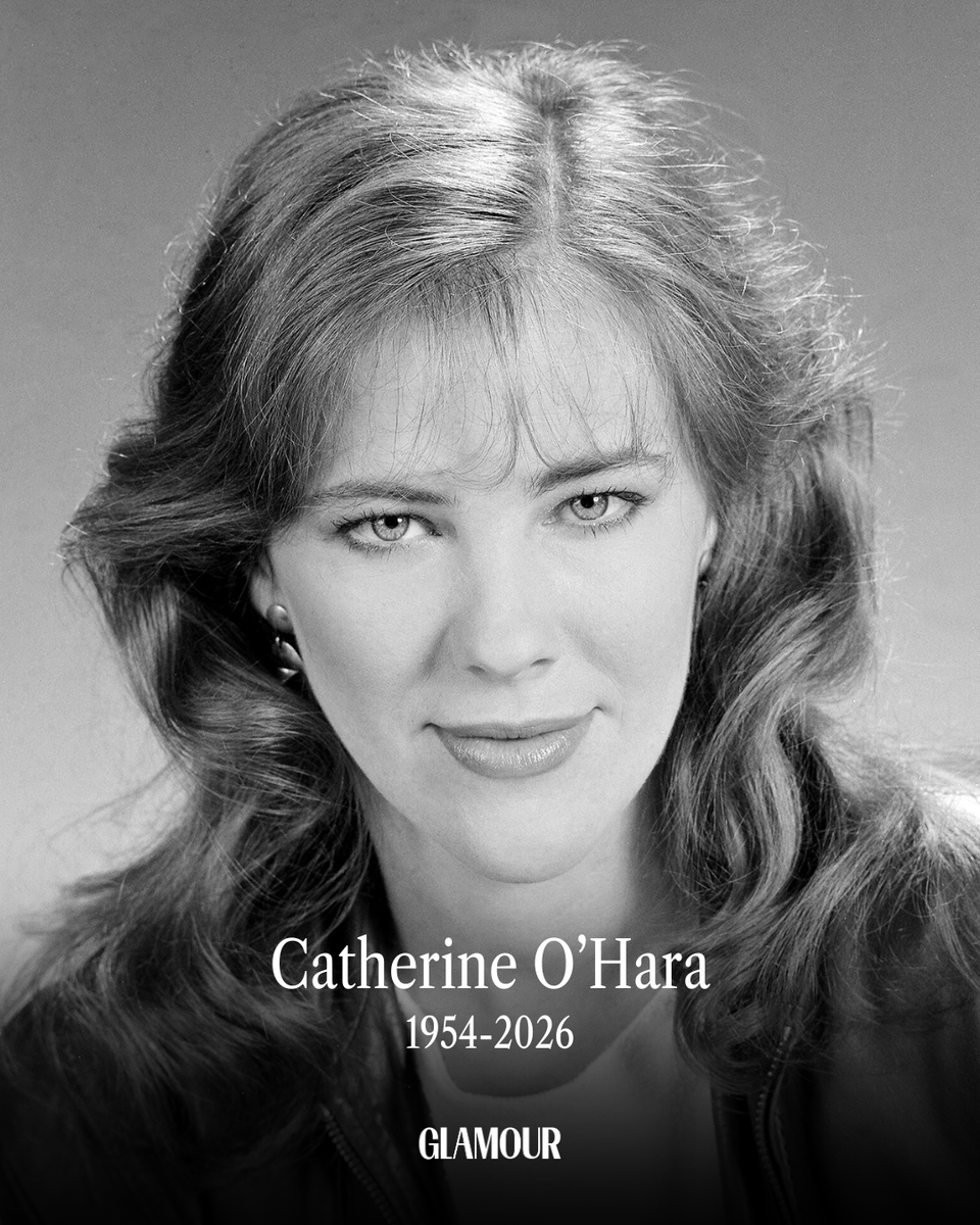 glamourmag's tweet image. Catherine O'Hara has died. She was 71. The beloved actress, known for her roles in "Schitt's Creek," "Home Alone," "Beetlejuice," and more, passed away on Friday. There are no further details at this time. Our hearts go out to her loved ones. 💔