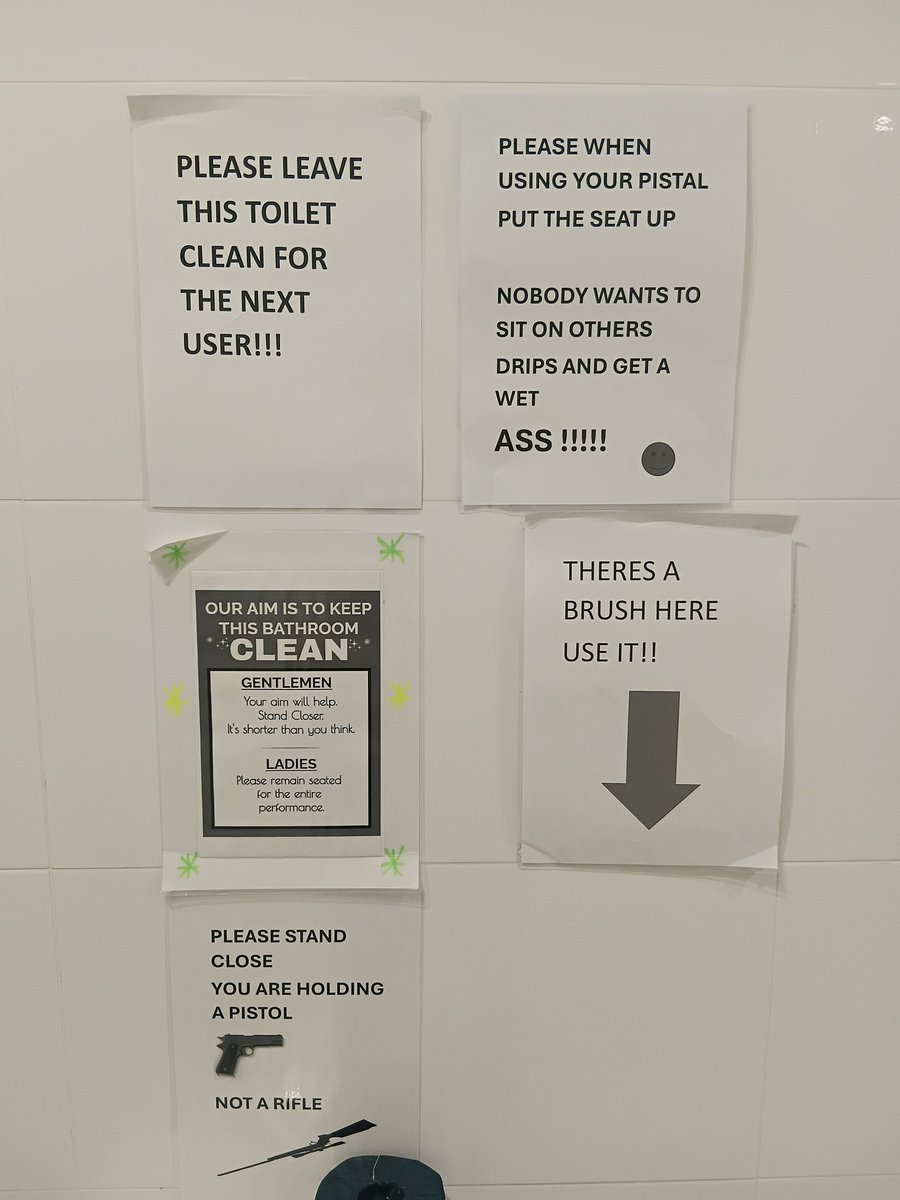 Used the facilities at a transport company's depot. 

Ummmm....ok.