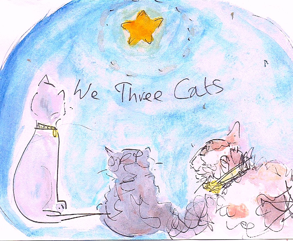 madeleinemaste4's tweet photo. @A_AMilne This is 
precision
planning 
(the Very Deep Pit)
certainly
on Piglet's part.✨
#goodstart x
My little pals👇
(we three cats💖🐾)
are quite spontaneous
but they do sometimes 
jump out
on one another - https://t.co/cMsua6hNRo