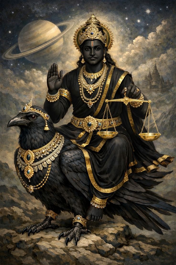 immortaldharma's tweet photo. Shanidev doesn’t punish; He purifies. https://t.co/jcOuZcyBm5