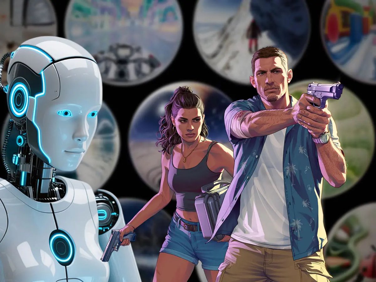 KifflomGames's tweet image. Las acciones de Take-Two Interactive caen un 10% tras el anuncio de Project Genie por parte de Google, una IA experimental capaz de generar mundos 3D interactivos explorables en tiempo real a partir de texto o imágenes.

Los inversores temen que esta tecnología cambie cómo se…