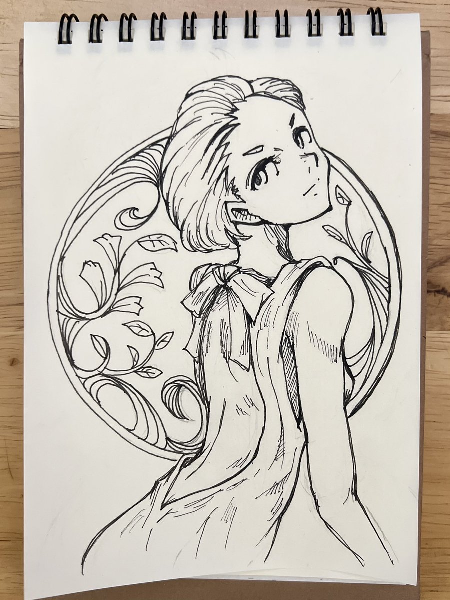 484日目 また下描き撮るの忘れた Day 484 I forgot to take a photo of