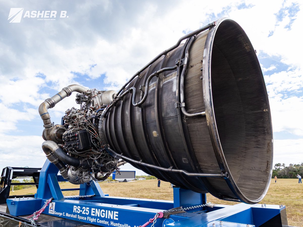 This thing is so huge it’s hard to believe that there’s four of them on SLS
