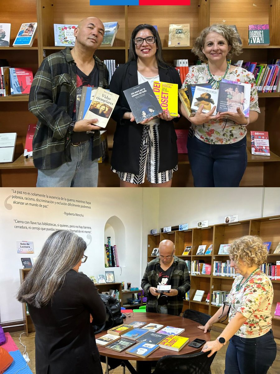 Cada día nuestra colección sigue creciendo 👏🏼📚
Queremos agradecer especialmente a Eduardo Quiroz y a todas las personas usuarias que han donado libros, permitiendo que hoy sean disfrutados por toda nuestra comunidad lectora.
💌 Escríbenos a biblioespacio@msgg.gob.cl