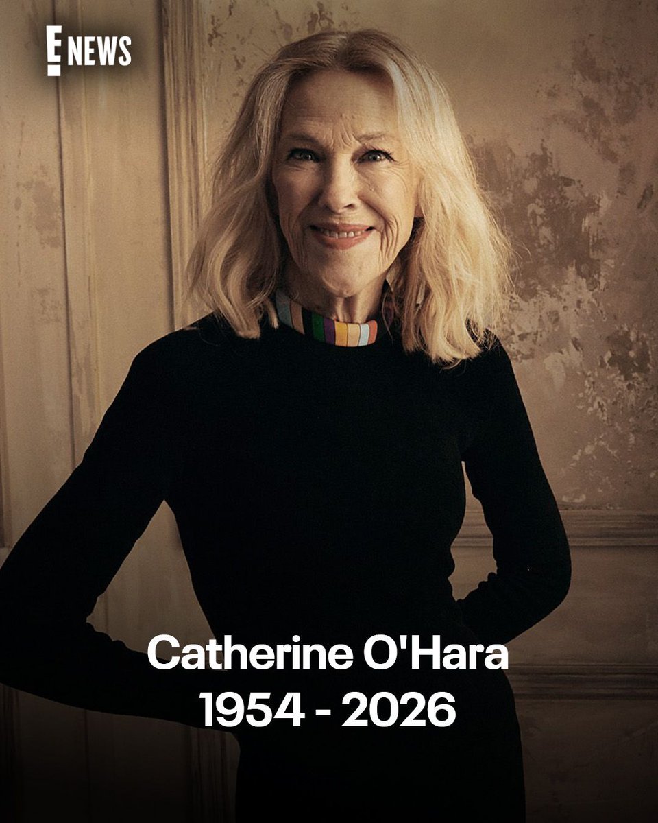 Catherine O’Hara, known for her roles in "Schitt’s Creek" and "Home Alone" has passed away at the age of 71. 💔 Everything we know: bit.ly/3ZFY2cf