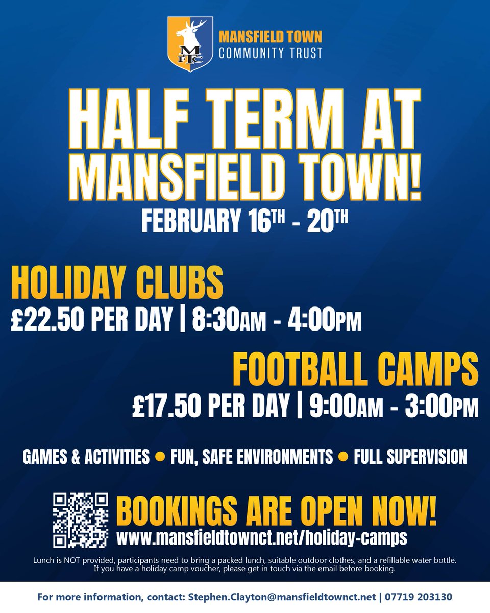 Mansfield Town Community Trust tweet media